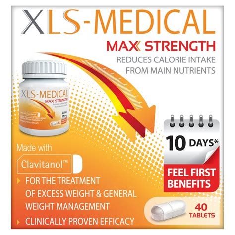 xls medical max strength|XLS Medical Max Strength 40 Tablets